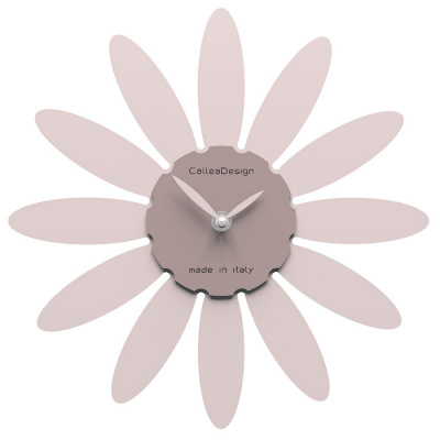 Zegar ścienny Daisy CalleaDesign jasnoróżowy 10-008-31