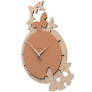 Zegar ścienny Dancing Butterflies CalleaDesign czarny 50-10-2-5