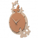 Zegar ścienny Dancing Butterflies CalleaDesign niebieski 50-10-2-44