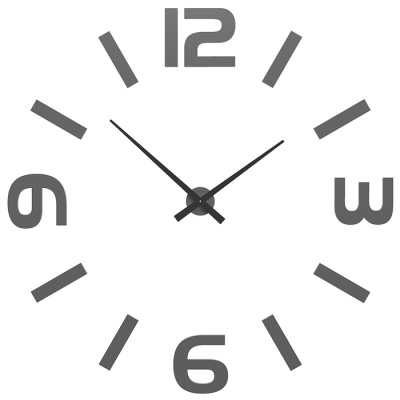 Zegar ścienny Donatello CalleaDesign szary 10-315-3