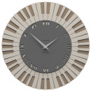 Zegar ścienny Donizetti CalleaDesign szary-beżowy 51-10-2-3