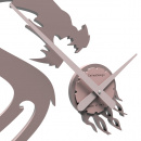 Zegar ścienny Dragon CalleaDesign terakota 10-323-24