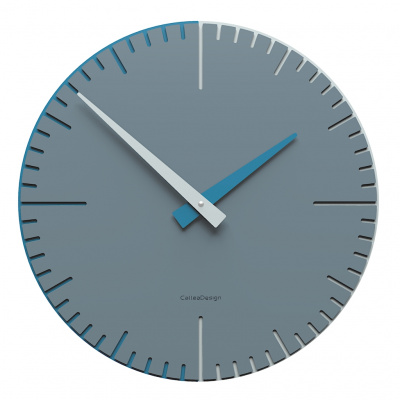 Zegar ścienny Exacto 36 cm CalleaDesign niebieski 10-025-44