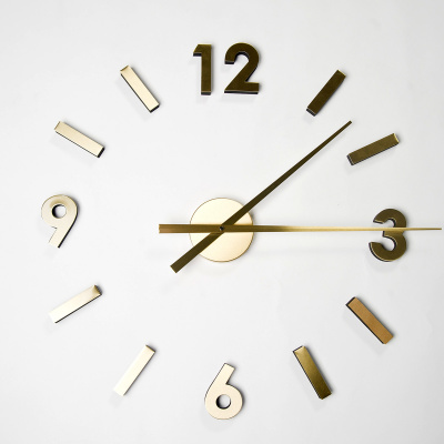 Zegar ścienny Extender ExitoDesign złoty HS-668G