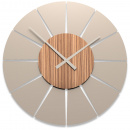 Zegar ścienny Extreme L CalleaDesign zebrano 10-326-87