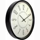 Zegar ścienny fluorescencyjny 35 cm Luminous Nextime biały 3261 WI