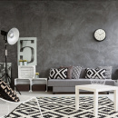 Zegar ścienny fluorescencyjny 35 cm Luminous Nextime biały 3261 WI