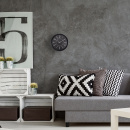 Zegar ścienny fluorescencyjny 35 cm Luminous Nextime czarny 3261 ZW