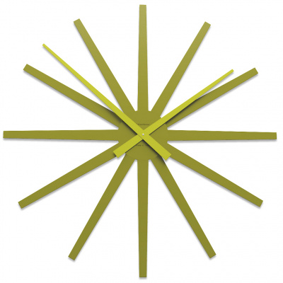 Zegar ścienny Frizz CalleaDesign oliwkowo-zielony 10-327-54