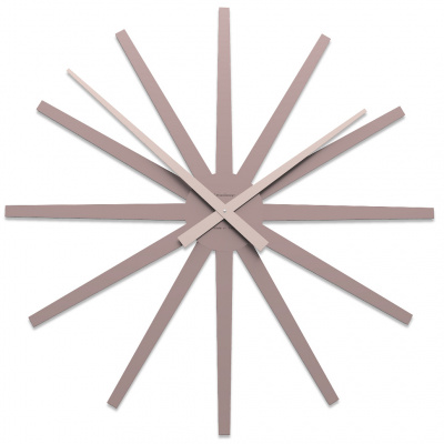 Zegar ścienny Frizz CalleaDesign szara śliwka 10-327-34