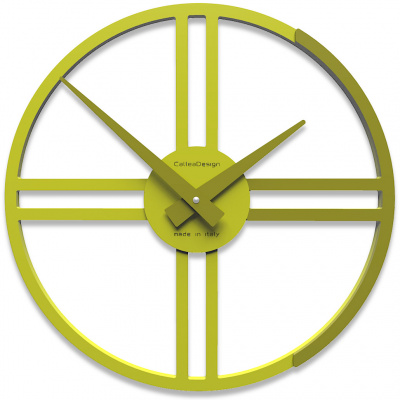 Zegar ścienny Gaston CalleaDesign zielony 10-016-54