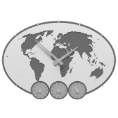 Zegar ścienny Greenwich CalleaDesign biały 12-002-1