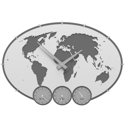 Zegar ścienny Greenwich CalleaDesign biały 12-002-1