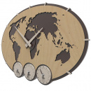 Zegar ścienny Greenwich CalleaDesign różowo-piaskowy 12-002-21