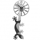 Zegar ścienny Hanging Gecko CalleaDesign czarny 54-10-1-5