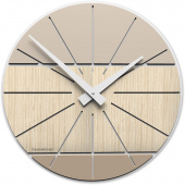 Zegar ścienny jasny dąb 35 cm Benja-Cub CalleaDesign 10-029-81