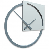 Zegar ścienny Karl CalleaDesign błękitny 10-124-41