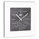 Zegar ścienny kwadratowy duży 58x58 cm Essentia 172 CS