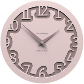 Zegar ścienny Labyrinth CalleaDesign jasnoróżowy 10-002-31
