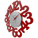 Zegar ścienny Mat CalleaDesign czekoladowy 10-009-69