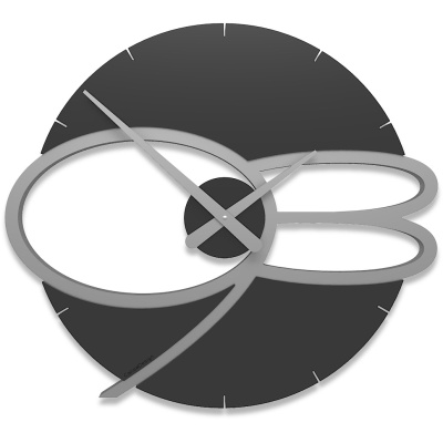 Zegar ścienny Max CalleaDesign czarny 10-122-5