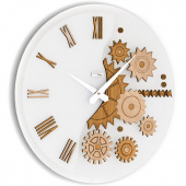 Zegar ścienny Mekkanico 45 cm Incantesimo design Made in Italy 052 S