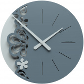 Zegar ścienny Merletto duży CalleaDesign niebieski 56-10-2-44