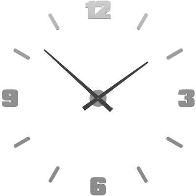 Zegar ścienny Michelangelo duży CalleaDesign aluminium 10-306-02