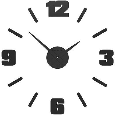 Zegar ścienny Michelangelo mały CalleaDesign czarny 10-304-05