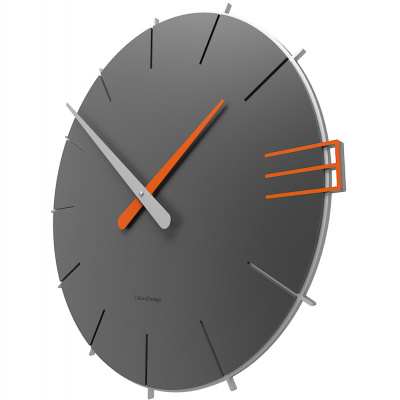 Zegar ścienny Mike CalleaDesign szary 10-019-3