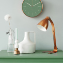 Zegar ścienny Minimal Karlsson zielony KA5507GR