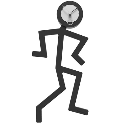 Zegar ścienny Mino CalleaDesign czarny 10-012-5