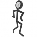 Zegar ścienny Mino CalleaDesign szary 10-012-3