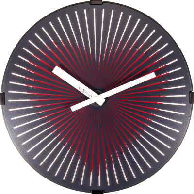 Zegar ścienny Motion Heart Nextime 30 cm - pulsujące serce 3221/3124