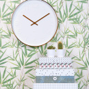 Zegar ścienny Mr. White Karlsson miedziany 37,5cm KA5588