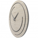 Zegar ścienny na dużą ścianę Sonar 46 cm CalleaDesign dębowy 10-134-83