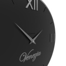 Zegar ścienny New York CalleaDesign czarny 12-003-5