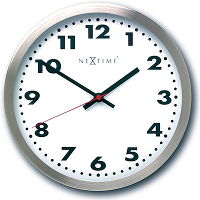 Zegar ścienny Nextime Arabic biały, 45 cm 2523
