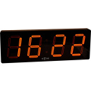 Zegar ścienny Nextime Big D czarny 3059