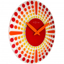 Zegar ścienny Nextime Dreamtime 43 cm, czerwony 8182 RO