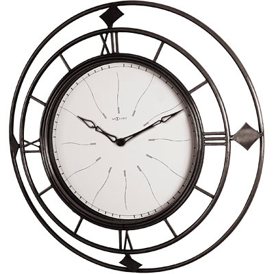 Zegar ścienny Nextime Fence 2878