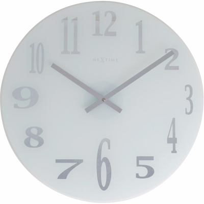 Zegar ścienny Nextime Mirror Glass 2472