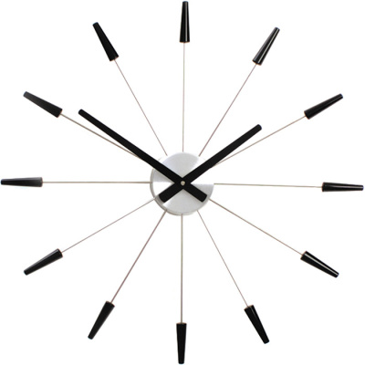Zegar ścienny Nextime Plug inn czarny 2610 zw