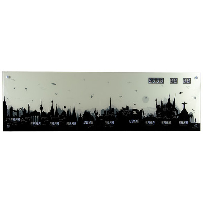 Zegar ścienny Nextime Skyline 2982