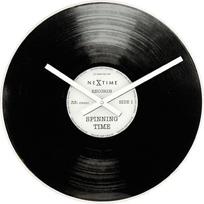 Zegar ścienny Nextime Spinning Time B2500001