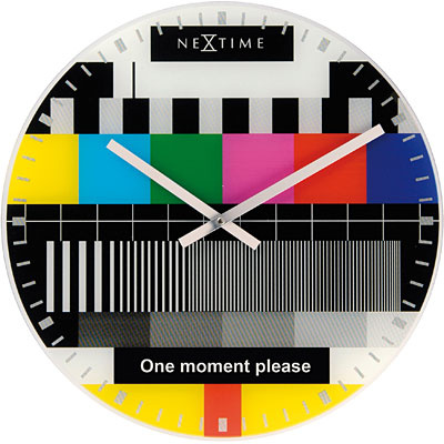 Zegar ścienny Nextime Testpage 8607 EN