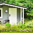 Zegar ścienny ogrodowy Aster imitacja kamienia Nextime 26 cm 4311