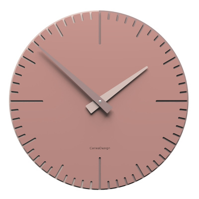 Zegar ścienny okrągły 36 cm Exacto CalleaDesign pochmurny róż 10-025-33