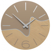 Zegar ścienny Oliver CalleaDesign caffelatte 10-101-14