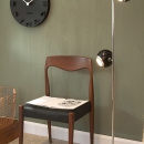 Zegar ścienny On The Edge Karlsson czarny KA5311BK